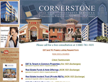 Tablet Screenshot of cornerstoneexchange.com